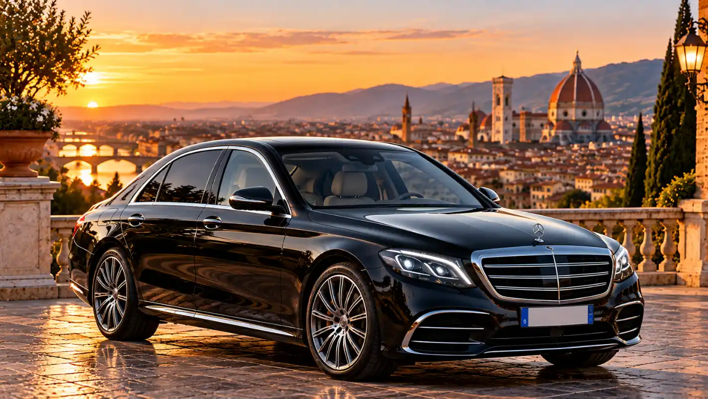 First Class Sedan — Mercedes-Benz S-Class or similar
